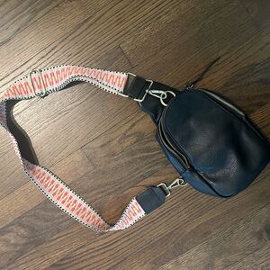 Anthropologie Liberty Sling bag in black